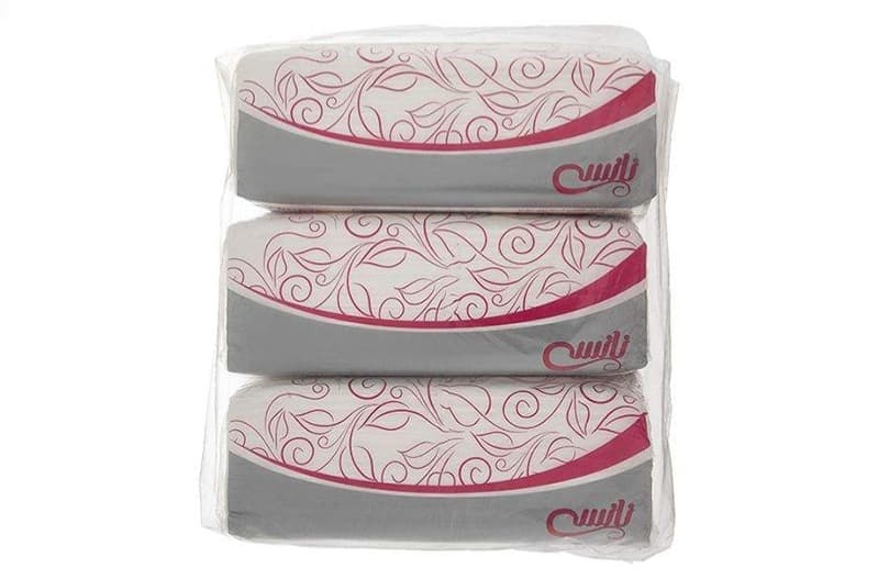 تصویر 1 از دستمال کاغذی نانسی چند لایه + مناسب استفاده روزمره